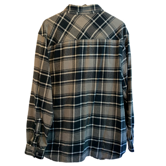 Columbia UGA Plaid Flannel Button Down Shirt - Picture 4 of 6